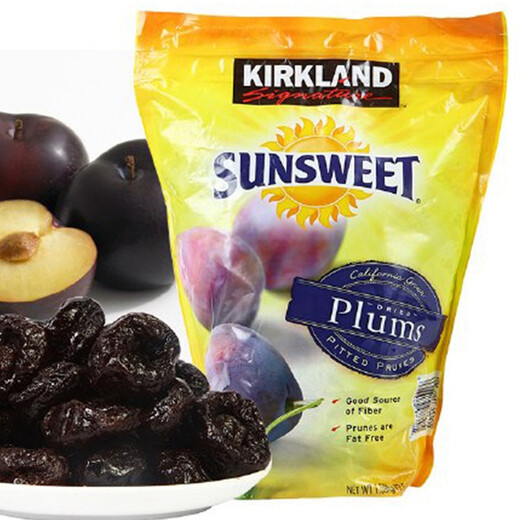KirkLand California whole seedless prunes 1.59kg imported pregnant women snacks gift sharing Costco Kirkland