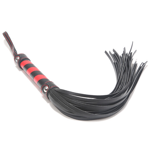 Misecret sm leather whip loose whip SP punishment spanking props sexual intercourse adult sex toys black