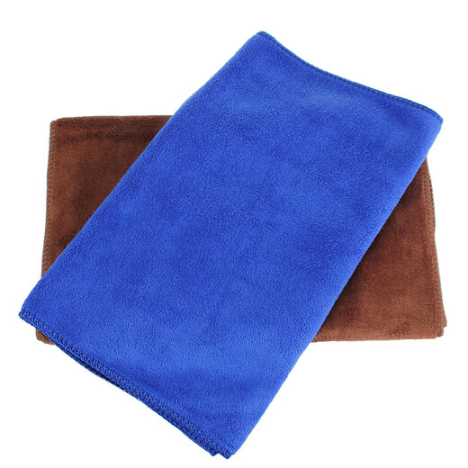 Good weather rags, car wash towels, glasses, housekeeping, cleaning, housekeeping, cleaning, housework, cleaning, blue coffee 2 pieces 30*70