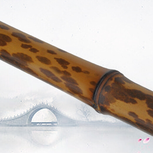 
Mr. Guanzi's hand-tuning professional performance collection of Huaban Xiangfei bamboo flute and horizontal flute instruments Da A