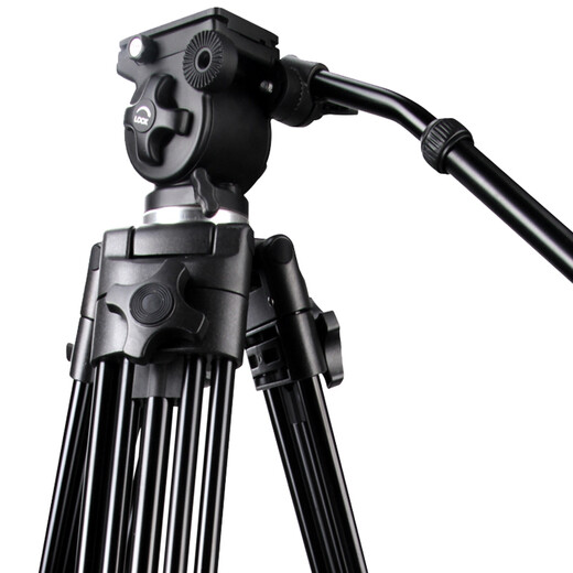 Weifeng WF-717 Aluminum Alloy Professional Camera DV Tripod 1.89 meters Hydraulic Damping Globe Photography Live Broadcast Outdoor Projector Floor-standing Bracket