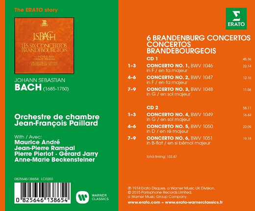 
Bach: Brandenburg Concerto (CD)