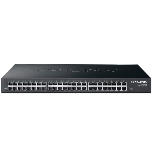 【95成新】TP-LINK 48口全千兆非网管交换机 企业级交换器 监控网络网线分线器 分流器 TL-SG1048