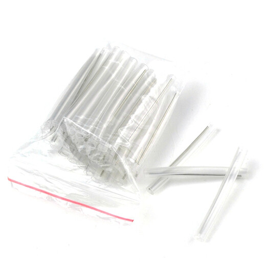 Cottdor Cable óptico Tubo de retiro de algodón Fibra de fibra caliente Hot Tubo Máquina de soldadura Fibra óptica Tubo de protección de fusión Fibra desnuda Fibra de cuero Tubo de retrecimiento/longitud 6 de cuero Tubo de retrecimiento al calor Tubo de acero aguja (500 alfileres)