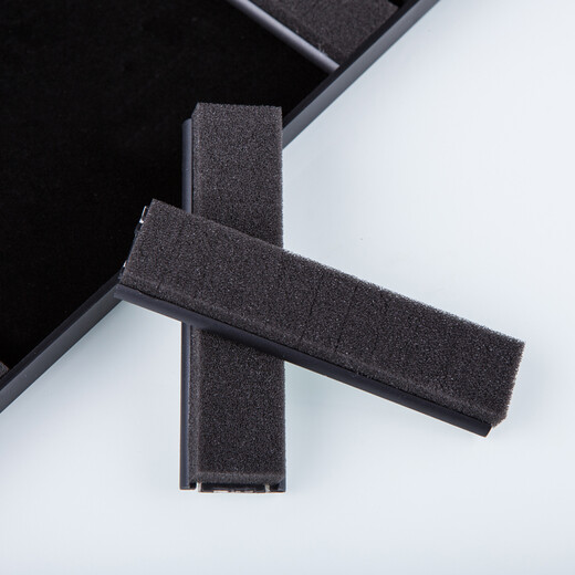 Folk artist fish float box black ABS plastic float box fishing gear supplies float box black ABS float box 51CM