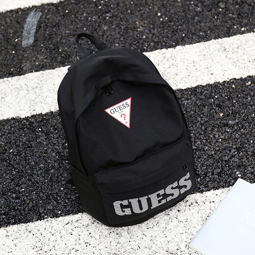 2018 Miran Schoolbag Female Student Korean Version Campus Harajuku Ulzzang Waterproof Nylon Backpack College Oxford Textile Backpack Black