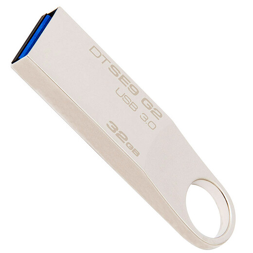 Kingston 32GB USB3.0 U disk DTSE9G2 silver metal shell high-speed reading and writing