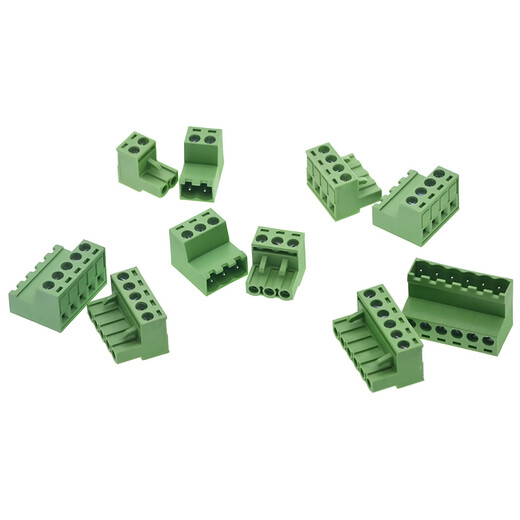TaoTimeClub solder-free plug-in terminal block KF2EDG5.08 pitch 5.08M 8P 1 set