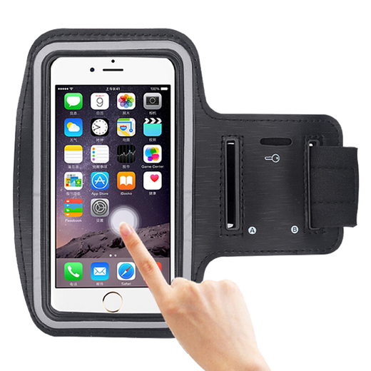 Daiwei running sports mobile phone arm bag wrist bag mobile phone bag arm suitable for waterproof arm bag arm cover outdoor fitness cycling men and women Samsung GALAXY mobile phone within 5.5 inches Samsung Galaxy A8s/SM-G8870 Unicorn Edition