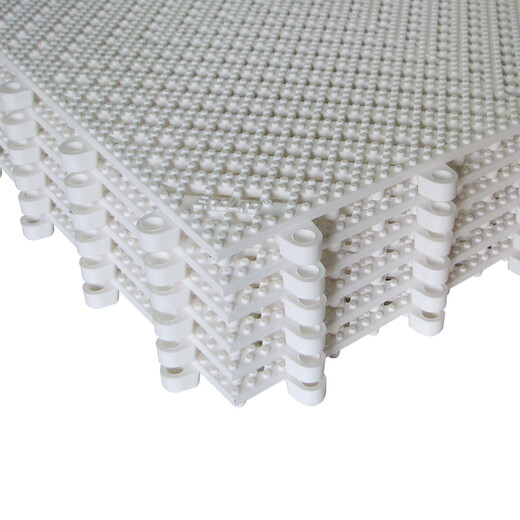 Indaro Indaro Bathroom Non-slip Shower Bath Children's Swimming Pool Cuttable Hollow Hydrophobic Bathroom Toilet Mat White 9 pieces 30cm*30cm*9 pieces without edges