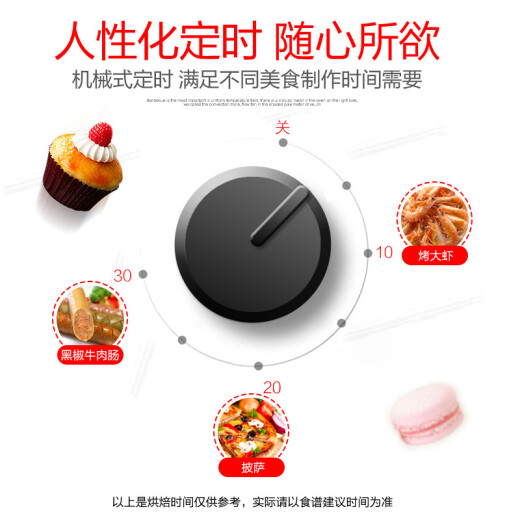 Galanz household appliances multifunctional mini electric oven 15 liters professional baking cake bread double-layer baking position KWS1015J-F3N