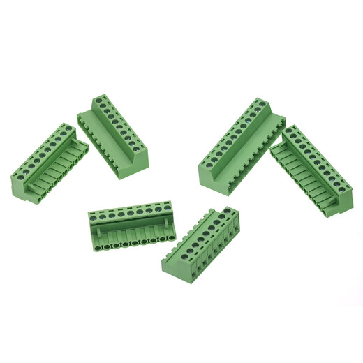 TaoTimeClub solder-free plug-in terminal block KF2EDG5.08 pitch 5.08M 8P 1 set