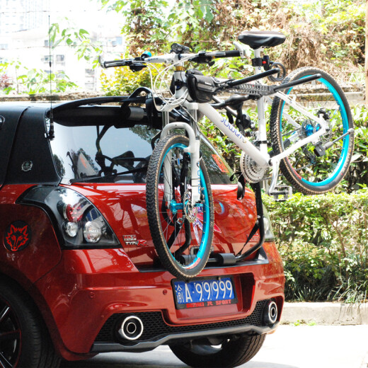 ZENTORACK Taiwan Car Bicycle Rack Rear Hanger Suspension Rack Tail Rack Back Bicycle Rack Carrying Car Rear Hanging Trunk Car SUV Hatchback High Carbon Steel - Universal Type Can Hang 1-3 Vehicles - With Anti-Theft