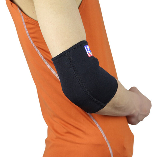 LP 702 elbow guard cycling fitness badminton basketball elbow guard male and female uniforms, both male and female M single
