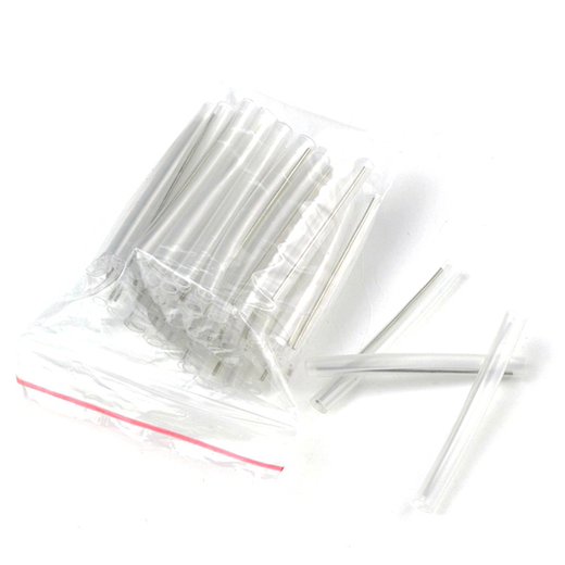 Cottdor Cable óptico Tubo de retiro de algodón Fibra de fibra caliente Hot Tubo Máquina de soldadura Fibra óptica Tubo de protección de fusión Fibra desnuda Fibra de cuero Tubo de retrecimiento/longitud 6 de cuero Tubo de retrecimiento al calor Tubo de acero aguja (500 alfileres)