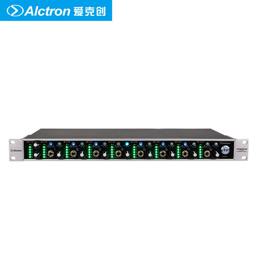 Alctron HP800V2 headphone amplifier splitter eight groups of 16 independent amplification recording engineering headphone amplifier splitter