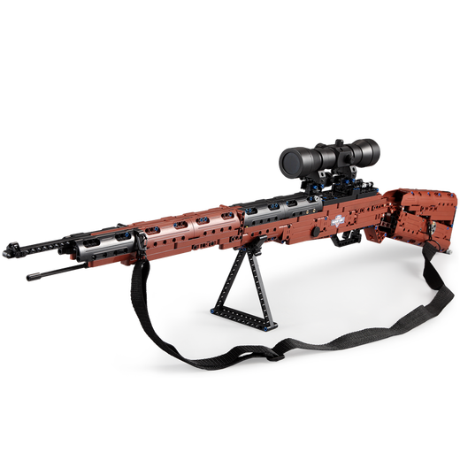 Bloques de construcción de doble águila ensamblados Toyadores para niños Modelo para niños Currén 98k Playerunknown's Chicken Toys Men C61010 (nuevo producto) 653 Gránulos
