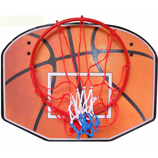 Double Airways Grands de basket-ball pour enfants châssis de basket-ball de basket-ball de basket-ball de basket-ball pliable de basket-ball 37 cm peut être tourné (motif de requin)