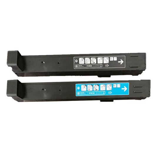 Zhongge es adecuado para HP HP826A Cartucho de tóner M855X+ M855DN M855XH Cartucho de polvo CF310A Cámara de tóner 828A Cartucho de tóner CF311A Azul/Cyan Powder Powder Cámara 31500 Páginas