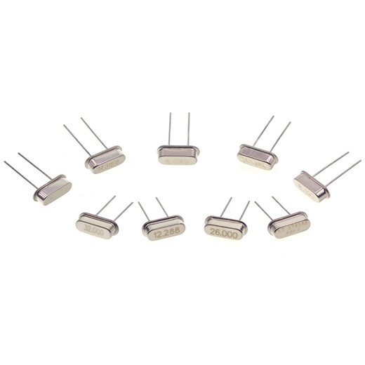 TaoTimeClub quartz crystal oscillator plug-in two-pin HC-49S passive clock crystal 3.579545MHz-40MHz 14.31818M plug-in two-pin (5 pieces)