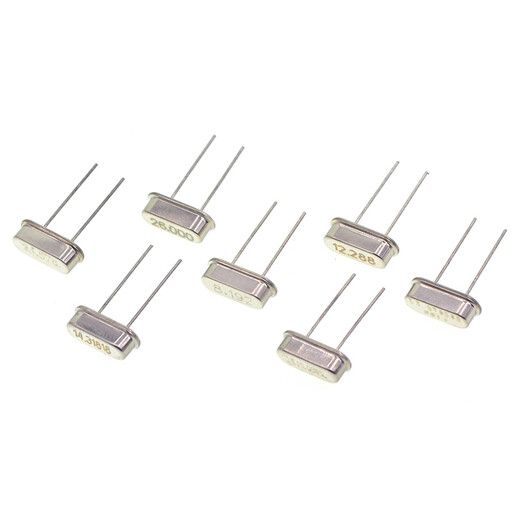 TaoTimeClub quartz crystal oscillator plug-in two-pin HC-49S passive clock crystal 3.579545MHz-40MHz 14.31818M plug-in two-pin (5 pieces)
