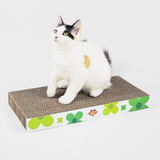 Tian Tian Cat Corrugated Cat Scratching Board Wear-Resistant Cat Claw Grinder Cat Toy Cat Supplies Set