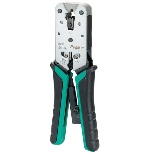 Baogong (Pro sKit) CP-376VR 8P zinc aluminum alloy network vertical crimping pliers network crimping pliers network cable pliers