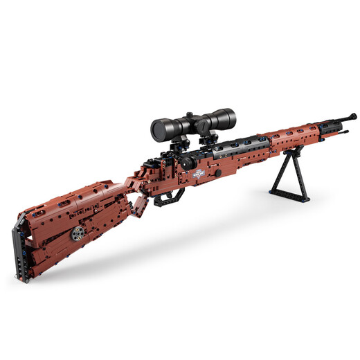 Bloques de construcción de doble águila ensamblados Toyadores para niños Modelo para niños Currén 98k Playerunknown's Chicken Toys Men C61010 (nuevo producto) 653 Gránulos