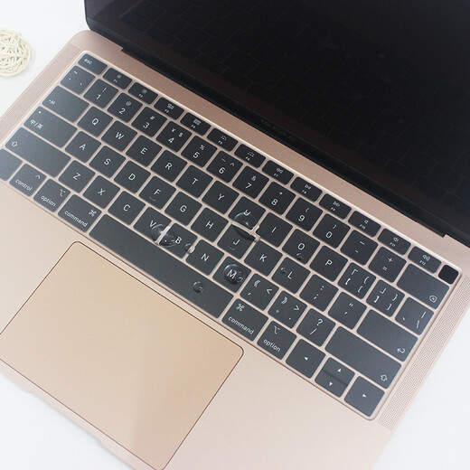 Yikelai Apple MacBook Air 13.3 pulgadas Membrana del teclado A1466/A1369 Membrana de protección del teclado portátil TPU TPU ultra delgado Cubierta de polvo impermeable transparente EA022 EA022