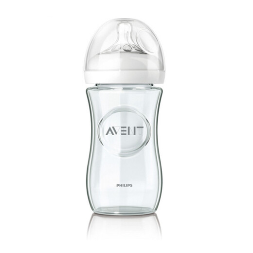 Новая Avent Baby Baby Wide Caliber Natural Native Glass Bottle 8 унций 240 мл SCF673 SCF674 Импортированный SCF673/13 240ML