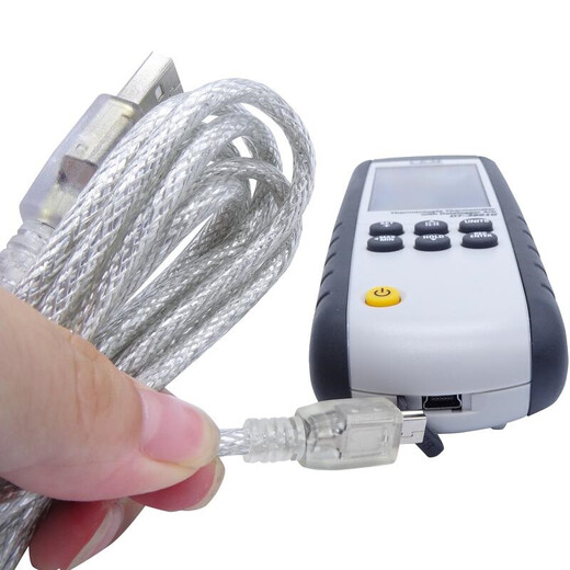 Huashengchang CEM Thermomètre à quatre canaux Thermomètre Thermomètre de haute précision Thermomètre Thermomètre Température Température Schéma de courbe USB DT3891G + 3 Section 7 Ensemble de charge