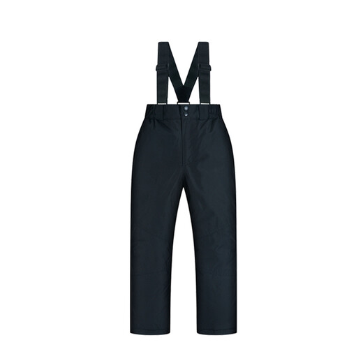 Mutuxue children's ski pants for boys and girls, thickened, warm, windproof and waterproof, winter outdoor children's Northeast ski equipment, pink 115cm 6115CM