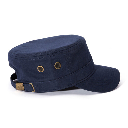 Jeep Jeep Hat Men's Flat Top Fashion Trendy Four Seasons Hat Casual Hat Short Brim Sun Hat Peaked Cap Men's Baseball Cap Black One Size