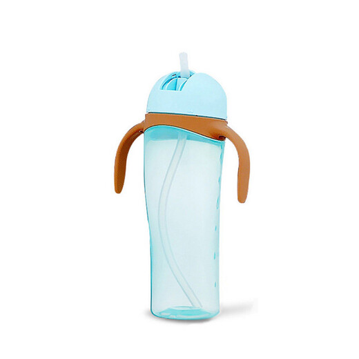 Taube [Übersee Direktpost] Säuglinge und Kleinkinder lernen, Wasserbecher 330 ml Baby Strohwasserbecher Penguin Cup 13757-Blue zu trinken