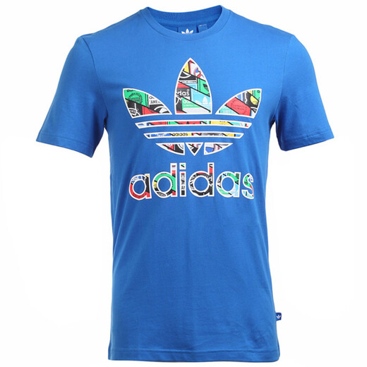 Adidas New Clover Herren T-Shirt Summer Sportswear Modetrend entspannter lässiger, bequemer atmungsaktives FM3894 bequem und locker XL