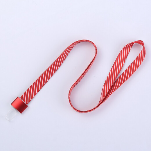 
Cardfuss (cardfuss) aluminum alloy buckle badge card sleeve striped lanyard badge card industrial brand hanging rope metal hook clamp hanging belt 1.5cm wide thermal transfer 9889 blue buckle blue lanyard 1 piece