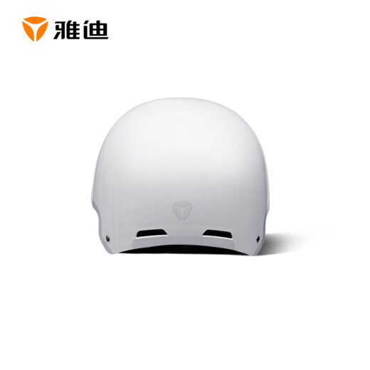 Yadi electric vehicle adapted to 3C certified helmet unisex four-season half-cover helmet summer breathable sun protection 3C helmet white