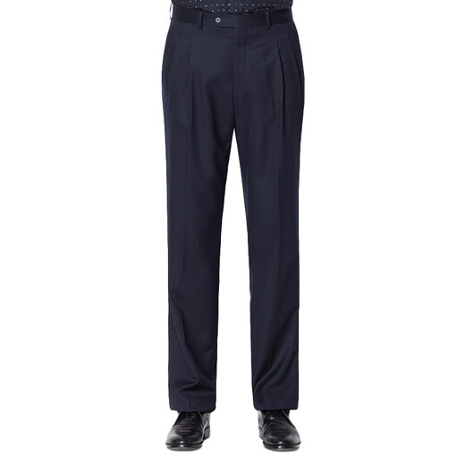 PORTSMH2SD004FSW10 男装秋冬羊毛修身商务休闲西裤职业装时尚 MY丈青色30号