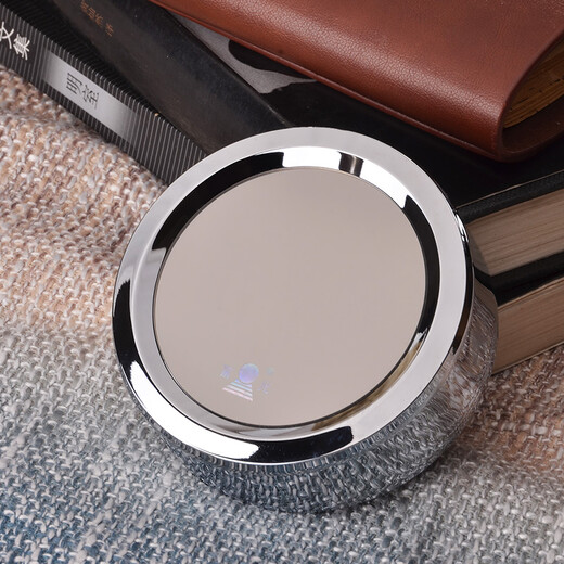 Fuguang Men's Thermal Cup Stainless Steel High-end Business Water Cup Large Capacity Office Tea Cup Car Gift Customization Natural Color 420ml - Gift Box [Free Engraving]