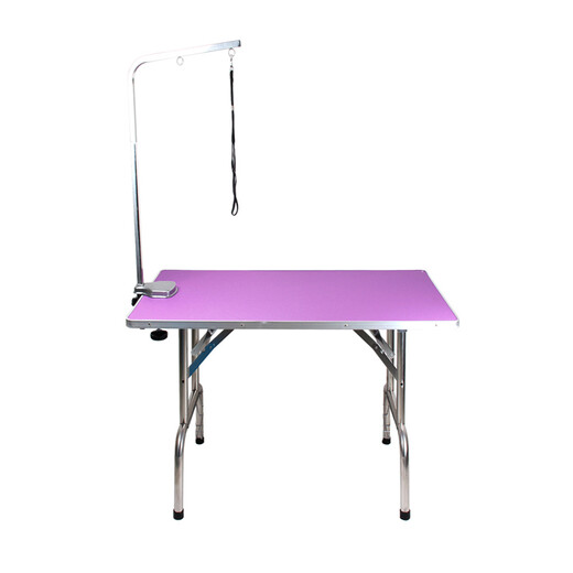 Chunzhou N-304 Folding Beauty Table Beauty Table Pet Dog and Cat Beauty Supplies Pink