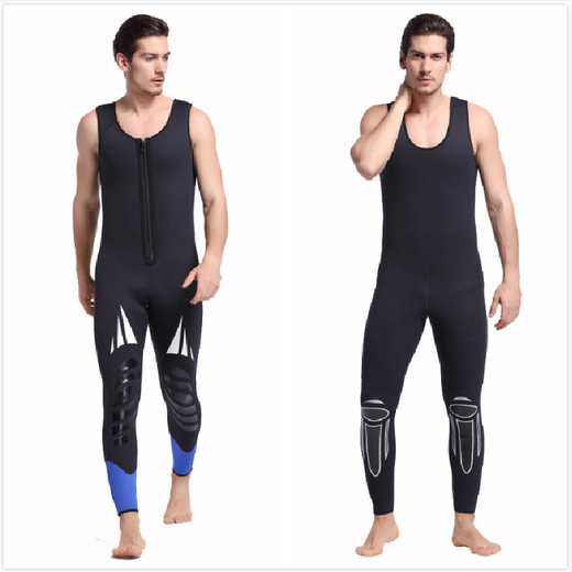 
Shark Bart (SBART) 3/5MM diving suit split thickened warmth and cold winter swimming sports surfing deep snorkeling anti-scratch jellyfish suit 1047 green leaf camouflage 3MM M