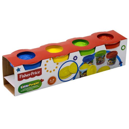 [70% neu] Fischerpreis handgefertigt farbenfrohe Tonkunststoffton-Schimmelpilze Männer und Mädchen Frühschulzeit Spielzeug Kindergärtner-Saison Must-Have natürlicher Weizenmehl FPP020 Ergänzungspaket