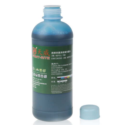 Tianwei Ink Jet Color Ink es adecuada para Canon HP Epson 803/805 L360 672 674 Impresora Universal Ink [Versión económica] Azul claro 500ml