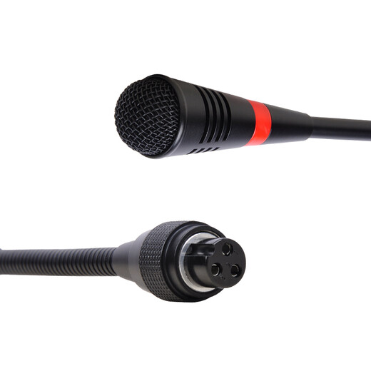 Liangyun H1 conference microphone U-segment anti-interference wired wireless professional microphone broadcast speech teaching condenser microphone desktop gooseneck computer live teaching online class multiple power supply power supply + cable XLR male 8-meter configuration (no need to install a battery)