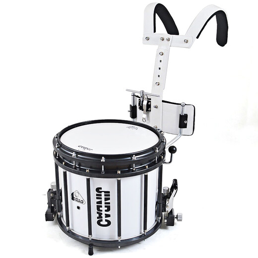 Jinbao JBMP-1412 Marching Drum Small Snake Drum Band Plays Professional Band Stage Instrumento de percusión para estudiantes para adultos Blanco