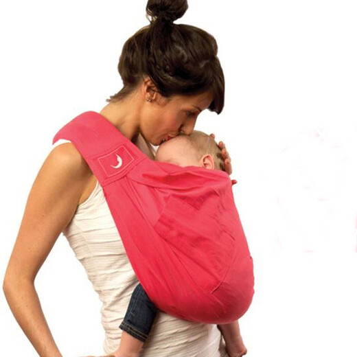 Multifunctional baby turban Sears baby strap Newborn baby back bag infant front hug strap adjustable baby strap baby strap baby strap autumn and winter breathable simple horizontal hug front hug red dot

