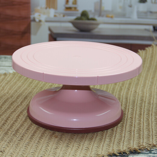 Boncool Baking Cake Decorating Turntable Light Cake Turntable Turntable Decorating Turntable Tray Decorating Tools Fixed Turntable with Scale