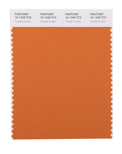 Pantone/Pantone/Collection Ropa y hogar 16-1343 a 16-1429TCX Versión de algodón Tarjeta de color individual 16-1348X