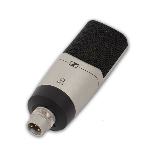 Sennheiser Sennheiser MK4 Large Diaphragm Condenser Microphone Professional Recording Studio Live Singing Microphone Internet Celebrity Anchor Sound Card Set Audiobook Novel Dubbing Equipment Sennheiser MK4 + Sennheiser HD200 PRO Headphones