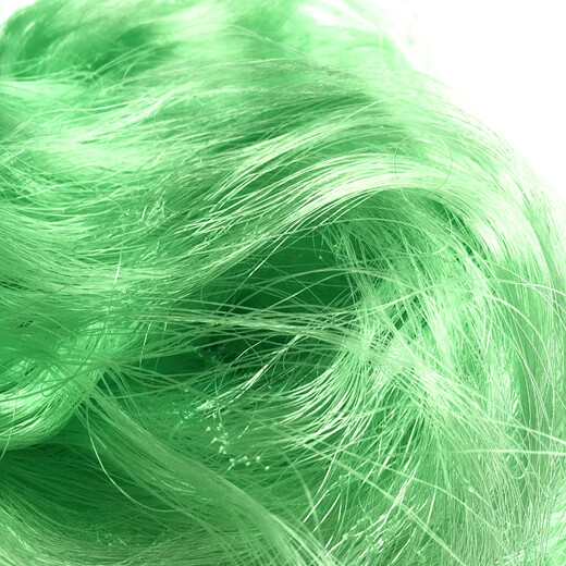 Huaiyu 1.5-3 meters high soft green silk net three-layer wire net fishing net sinking net three-layer net fish net 1.5 meters 3.5 fingers 100 meters green silk three-layer net